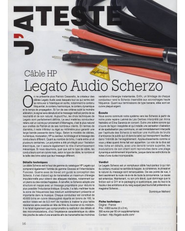 Câble haut parleur - Legato Audio HP Scherzo - Livraison gratuite