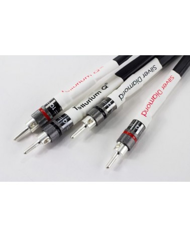 Tellurium Q Silver Diamond câble haut-parleur - Câble haut parleur - Livraison gratuite