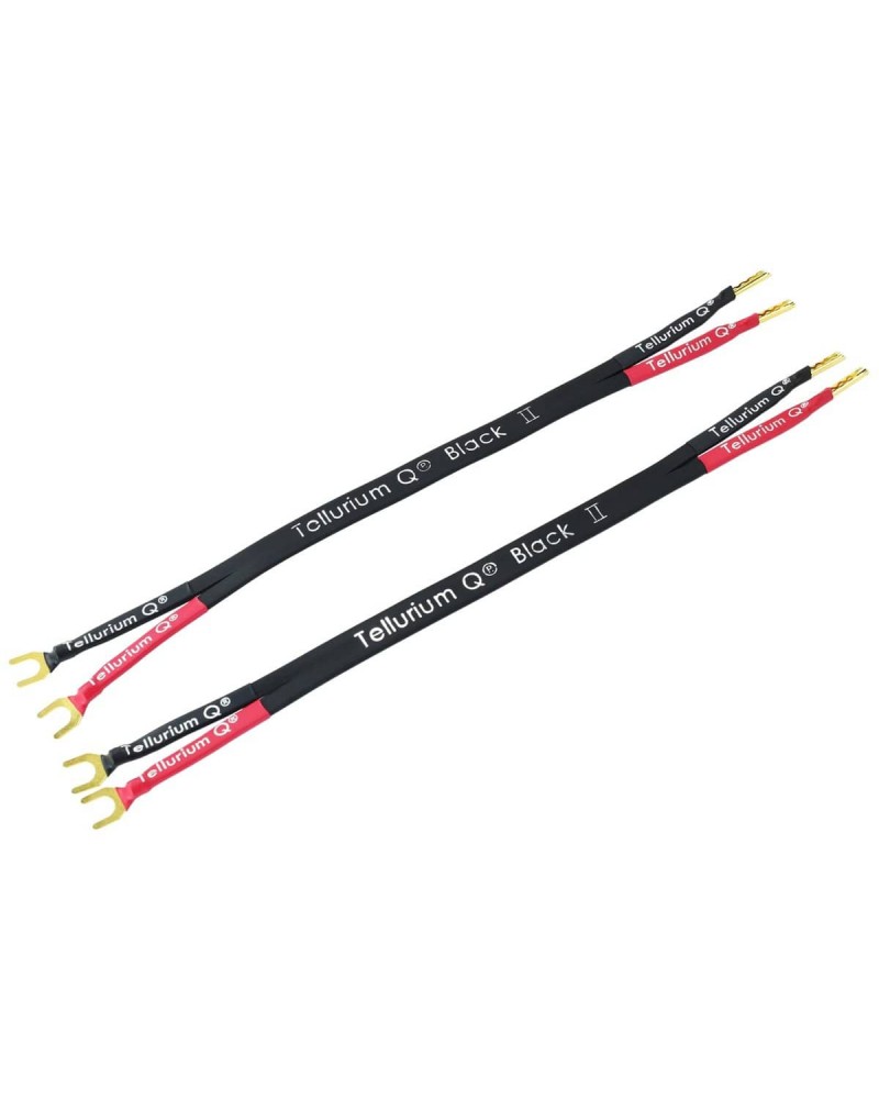 Tellurium Q Black II Jumpers - Câble haut parleur - Livraison gratuite