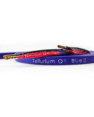 Tellurium Q Blue II câble haut-parleur - Câble haut parleur - Livraison gratuite