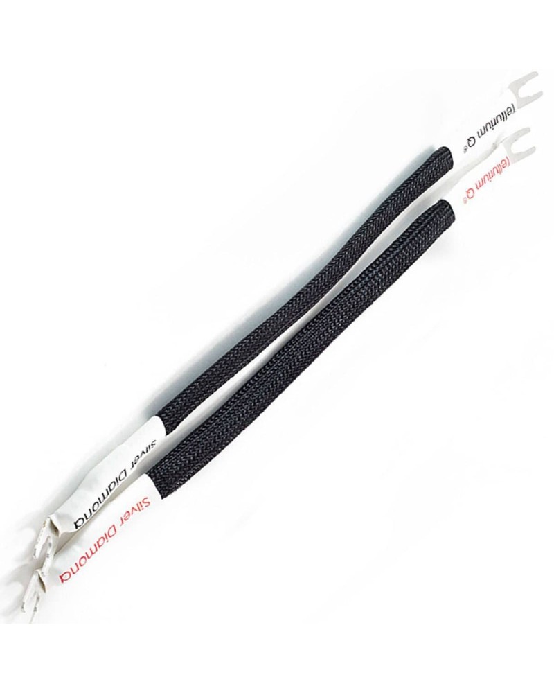 Tellurium Q Blue II Jumper Cable Câbles enceintes, fiches bananes et fourches