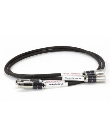 Tellurium Q Silver Diamond Interconnect - Câble modulation - Livraison gratuite