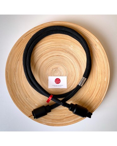 Le câble Ikigai Kangai sublimant les performances d’un amplificateur audiophile.