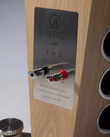 Ø Audio Ymir — plaque et évents bass-reflex