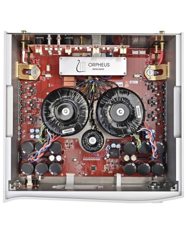 Orpheus Lab A Four I200 — architecture dual-mono, transformateurs toroïdaux