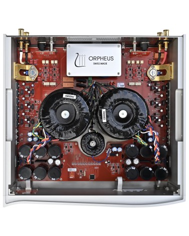 Orpheus Lab A Three S200 — architecture dual-mono, transformateurs toroïdaux