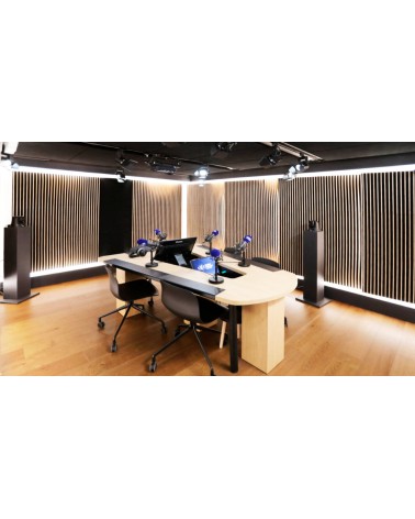 Artnovion Avalon Broad — Absorbeur-diffuseur acoustique hybride