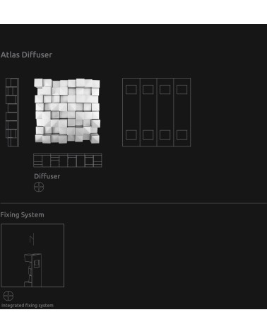 Artnovion Atlas W — Diffuseur acoustique