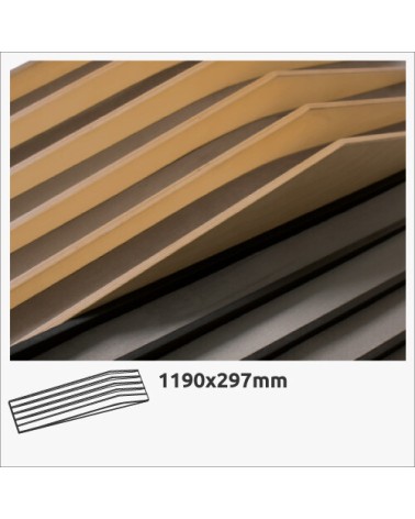 Artnovion Galan — Diffuseur acoustique hybride (absorbeur-diffuseur)
