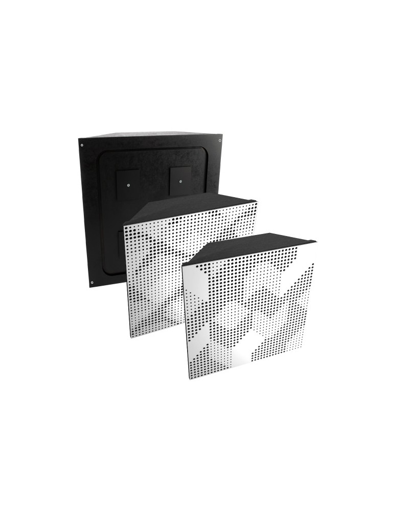 Artnovion Bass Trap d'angle perforé — Piège de grave accordable
