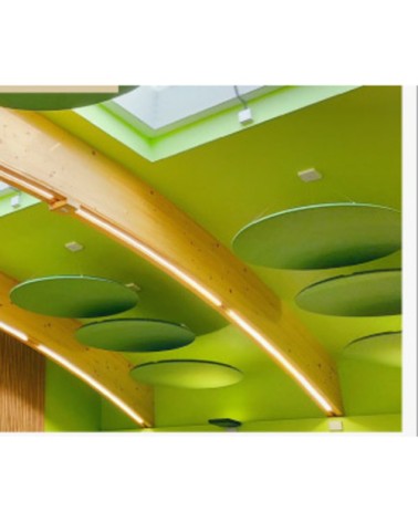 Artnovion Azores — Nuage acoustique de plafond (tissu)
