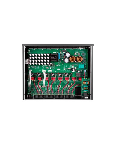 Lyngdorf MXA-8400 — vue interne : étages Purifi EIGENTAKT et alimentation PowerPerfect