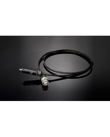 Jorma Digital — câble coaxial 75 Ω sur fond sombre