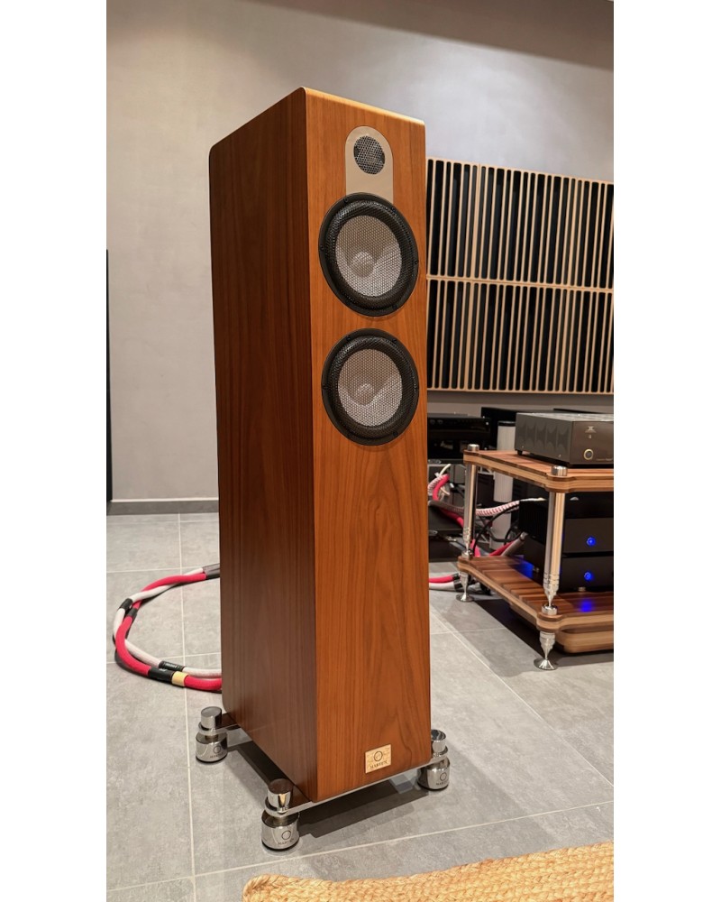 Marten Parker Trio démo - Enceinte colonne walnut mat | HifiGroov